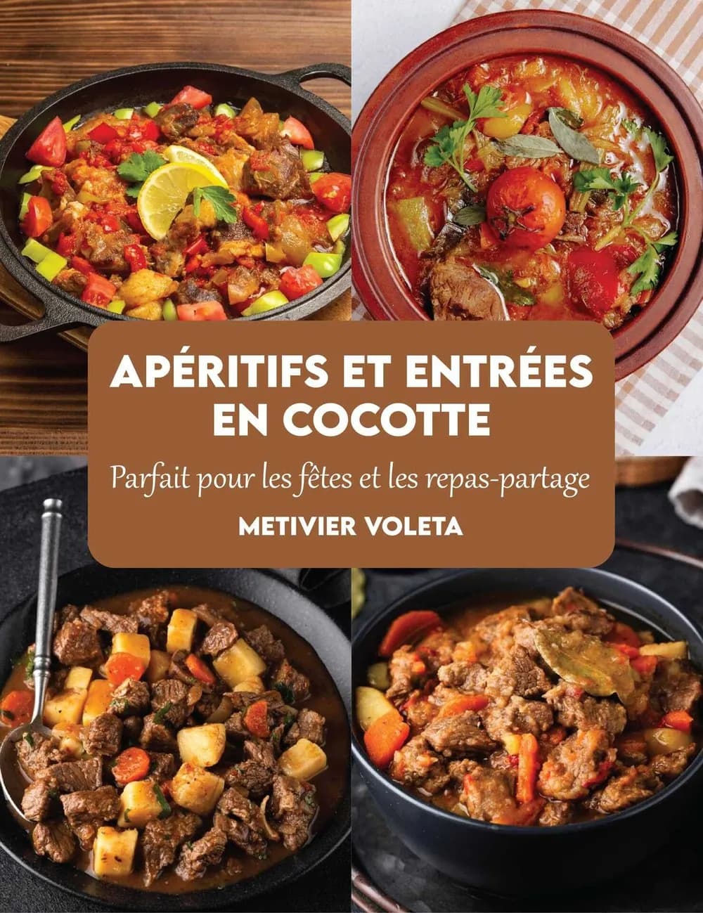 Couverture — Apéritifs et entrées en cocotte