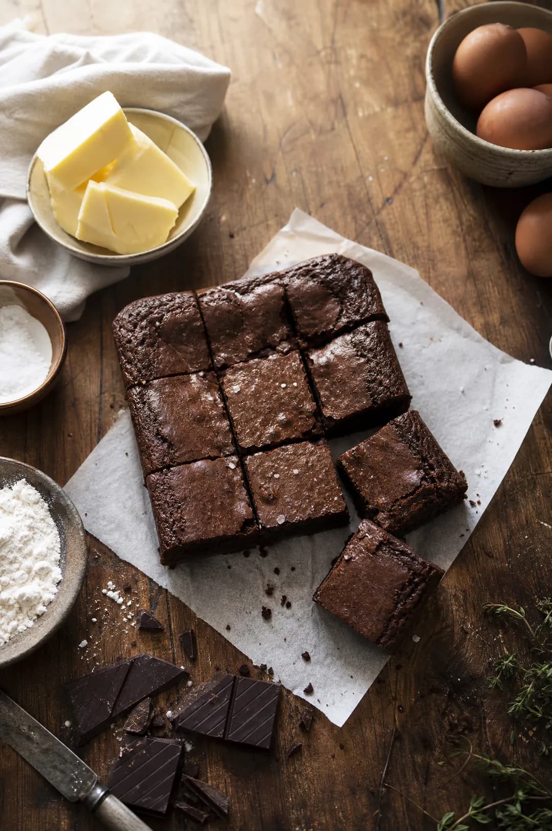 Brownies au chocolat