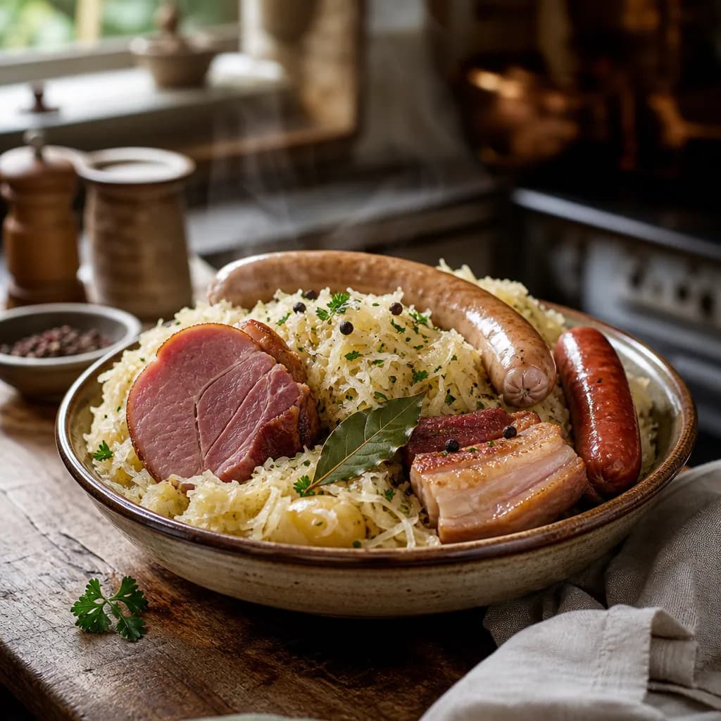 Choucroute lacto-fermentée maison