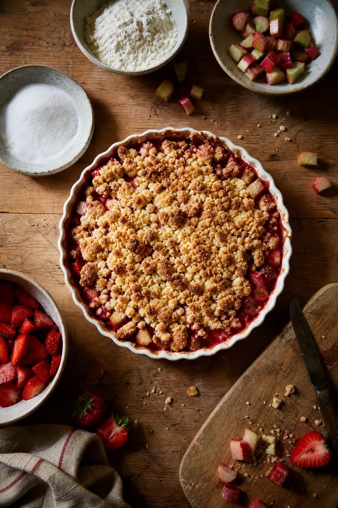 Croquant aux fraises