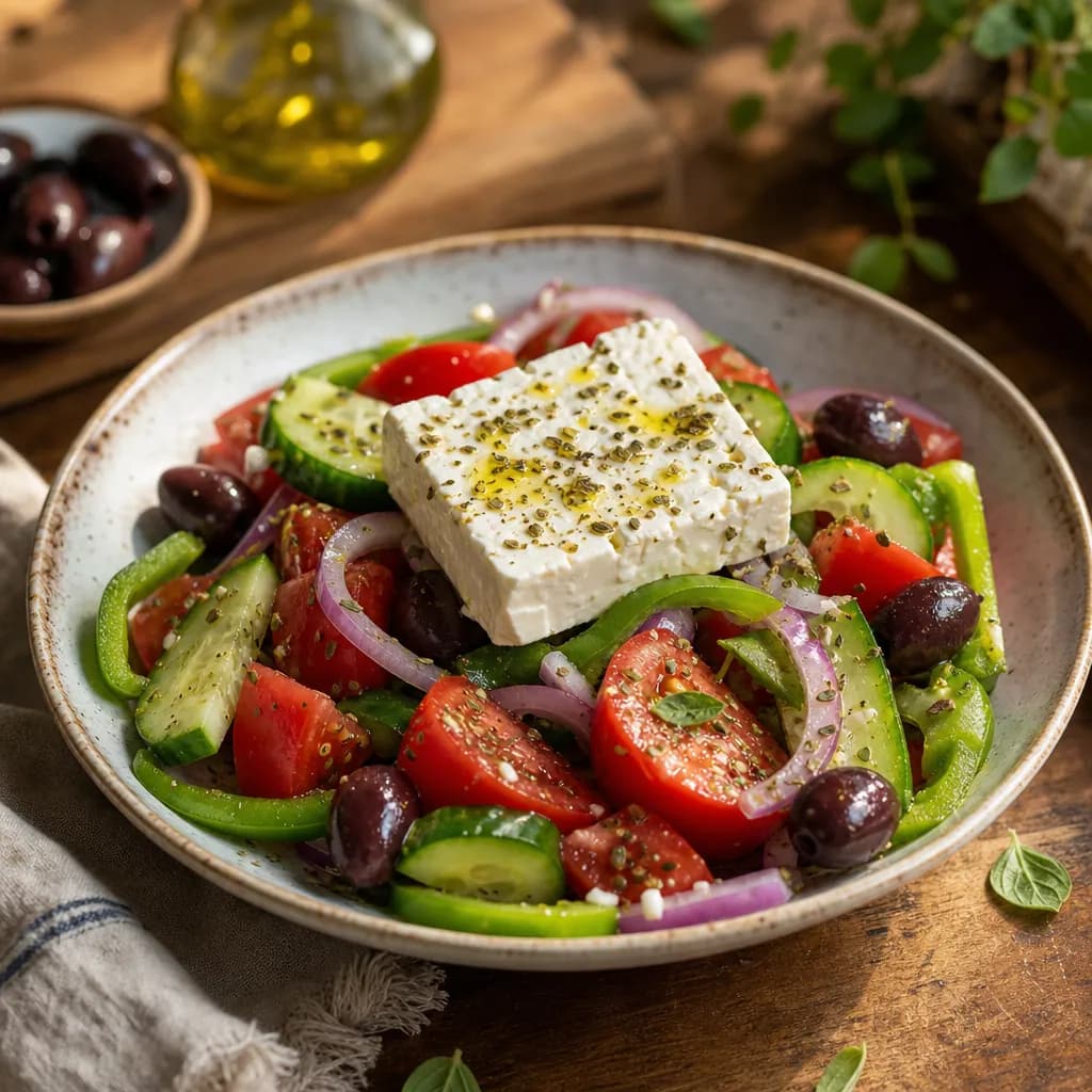 Salade grecque Horiatiki