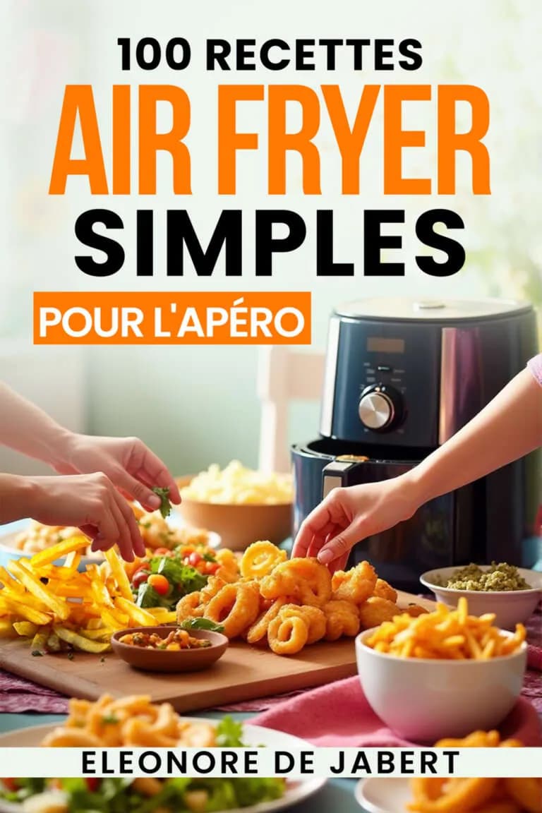 Couverture — 100 Recettes AirFryer pour l’Apéro
