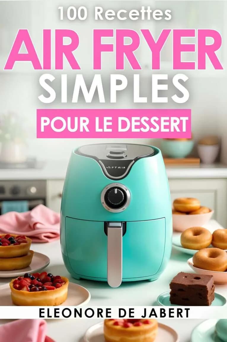Couverture — 100 Recettes AirFryer pour le Dessert