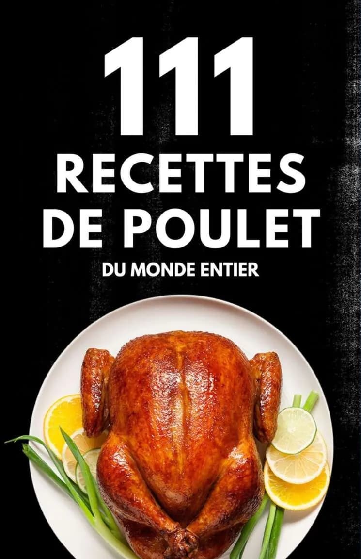 Couverture — 111 recettes de poulet du monde entier