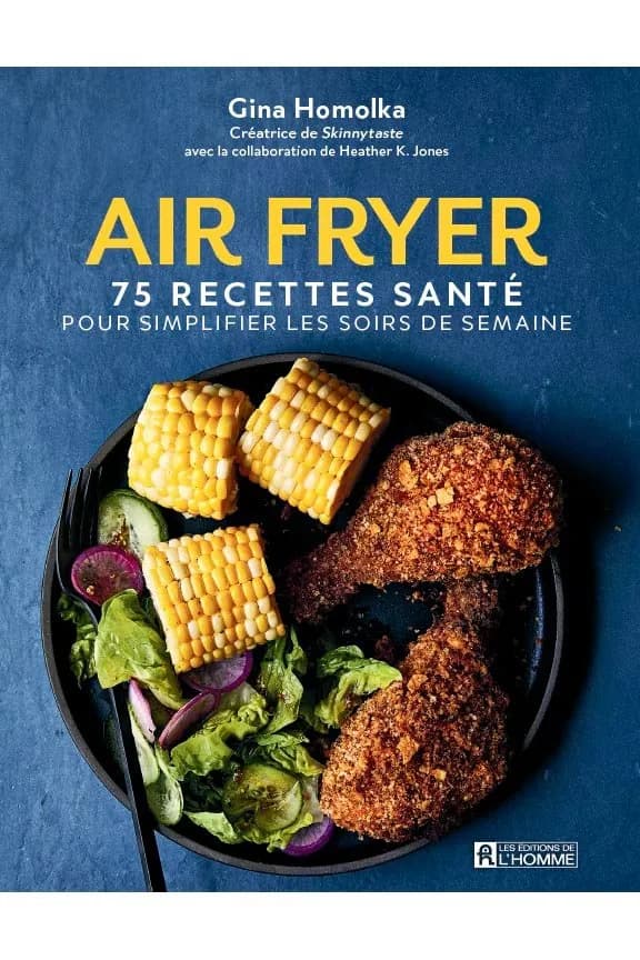 Couverture — Air Fryer : 75 recettes santé pour simplifier les soirs de semaine