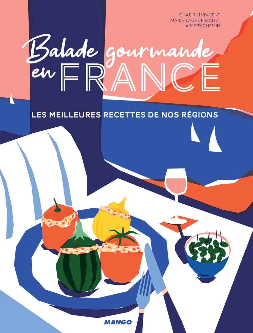 Couverture — Balade gourmande en France, les meilleures recettes de nos régions