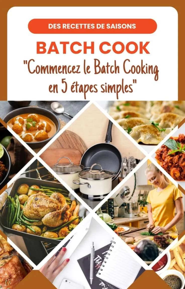 Couverture — Commencez le Batch Cooking en 5 étapes simples