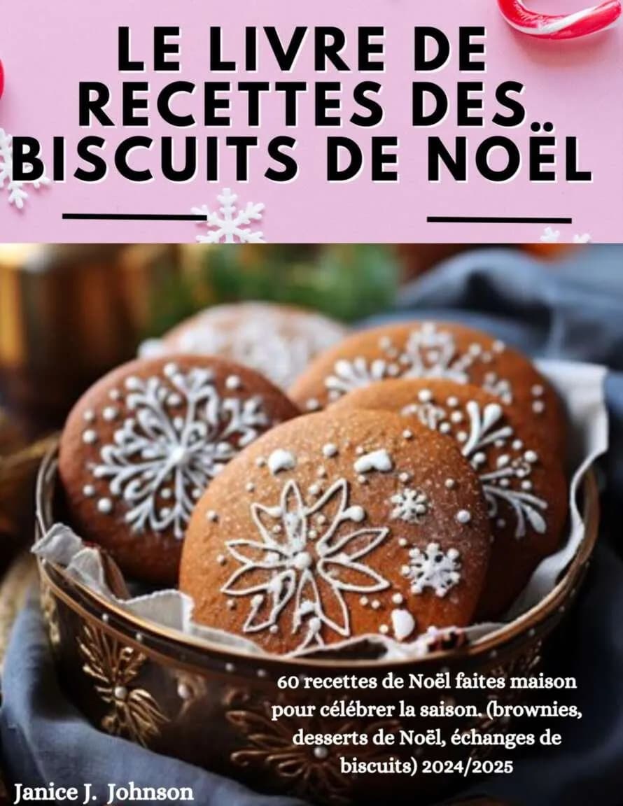 Le livre de recettes des biscuits de NOËL