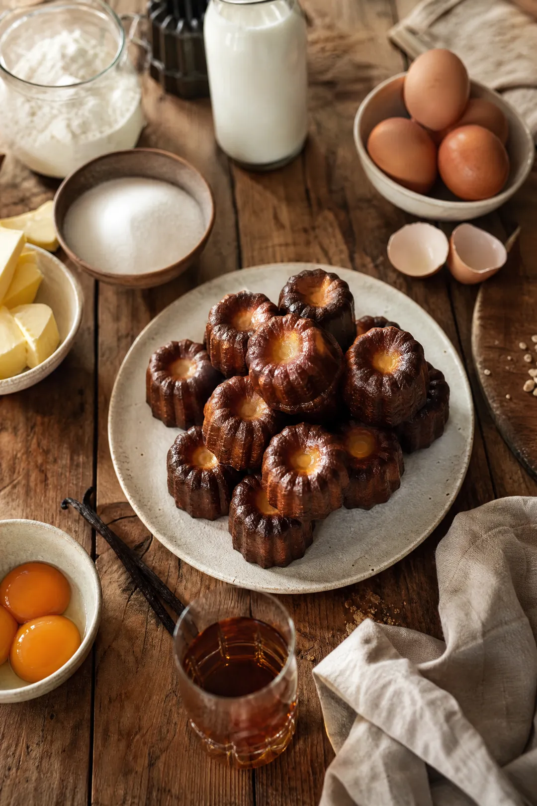 Canelés bordelais