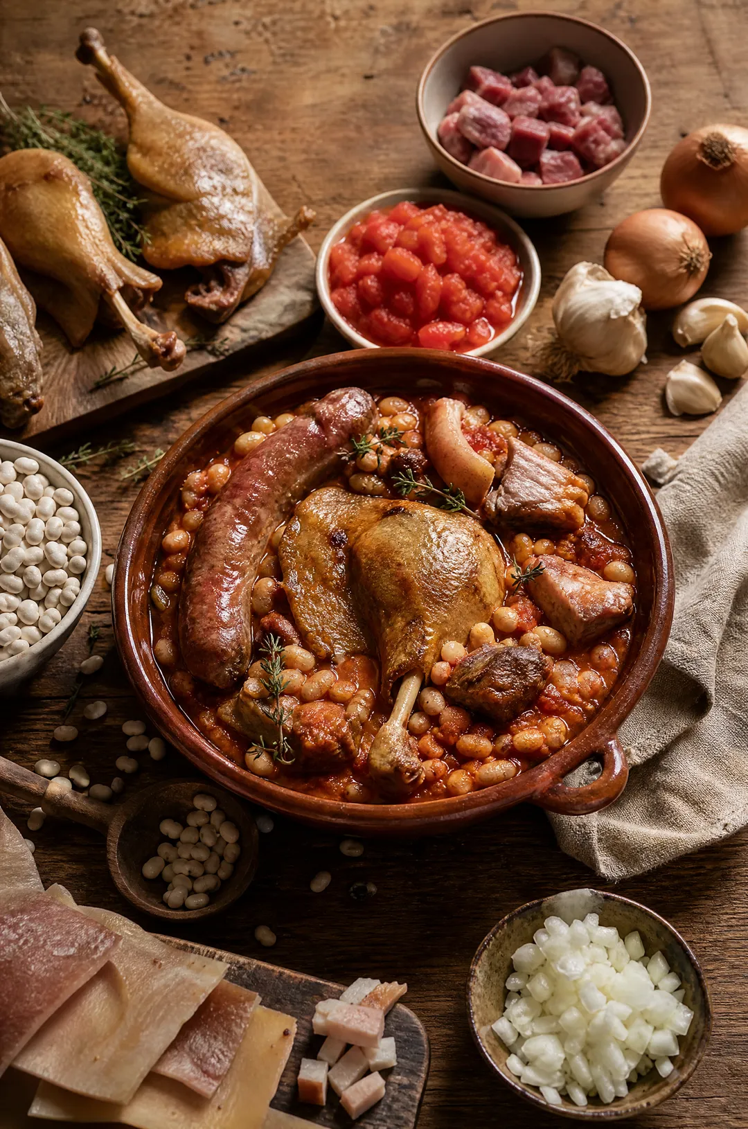 Cassoulet au confit de canard