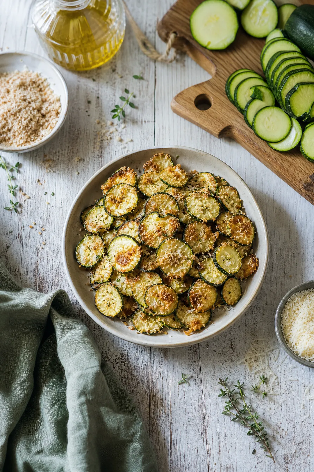 Chips de Courgette Croustillantes