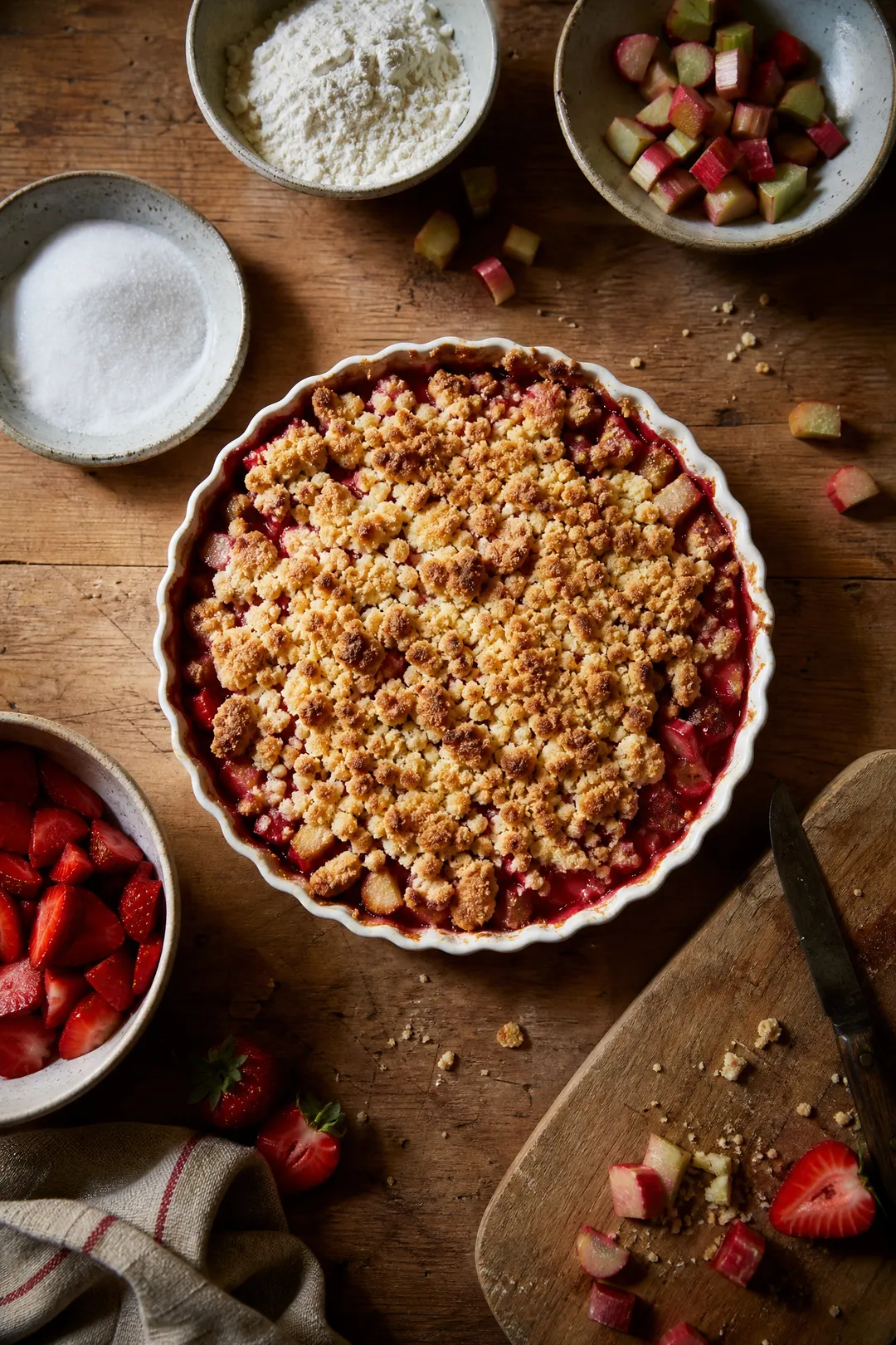 Croquant aux fraises