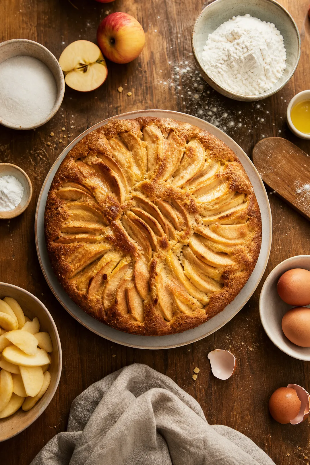 Gâteau aux pommes