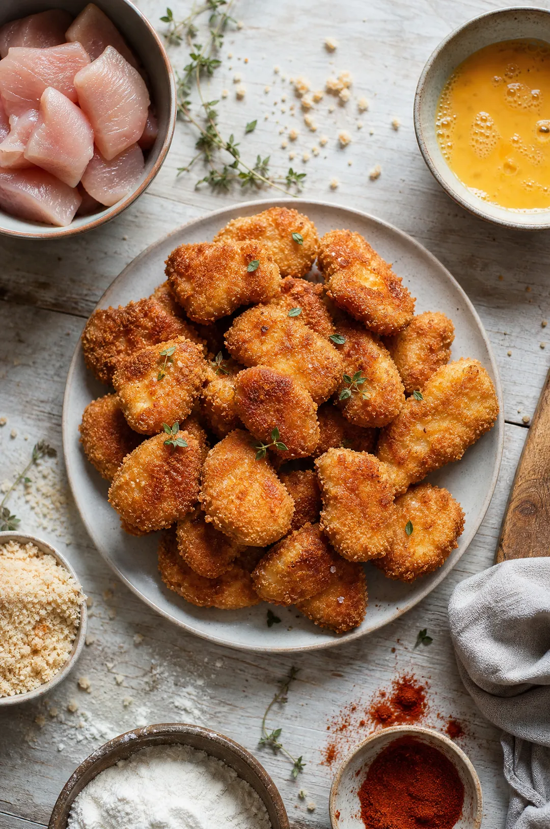 Nuggets de Poulet Maison