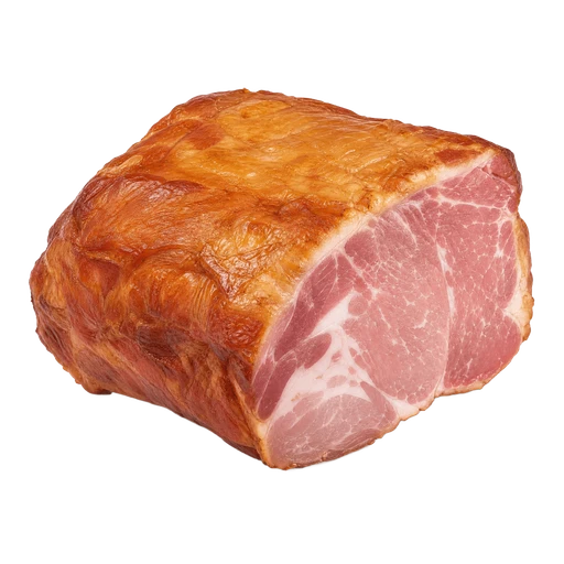 Palette de porc salée et fumée