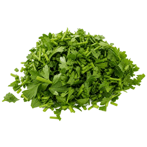 Persil frais ciselé