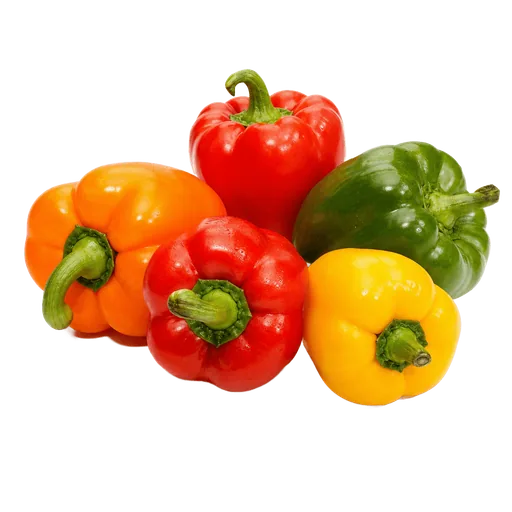 Poivrons multicolores