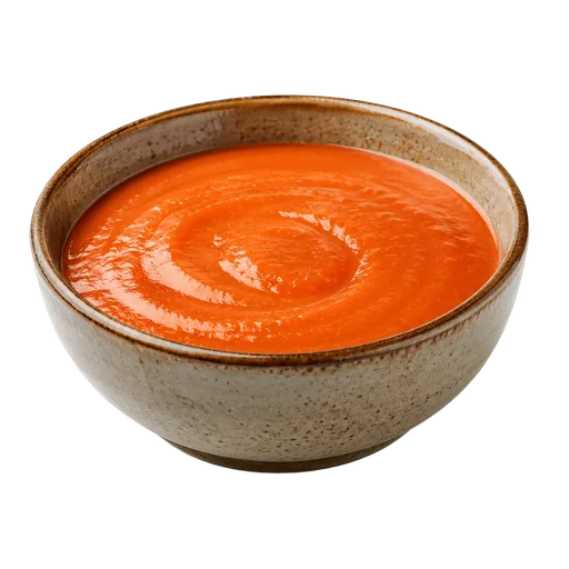 Soupe aux tomates condensée