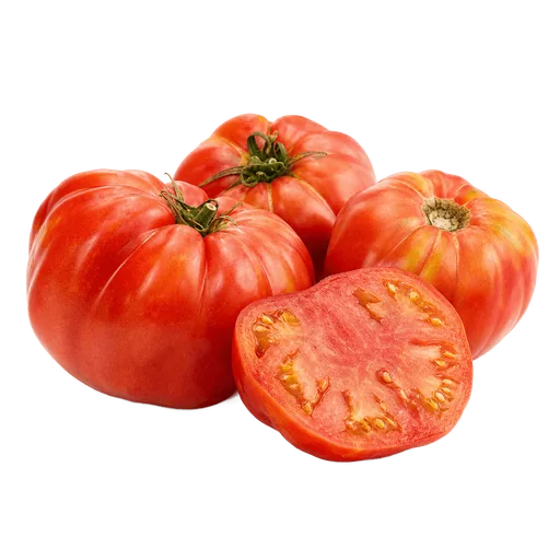 Tomates cœur de bœuf mûres